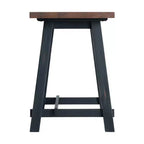 Bureau compact Adam en bois massif de 32 po Rustic Natural - Meubles Alaterre : pieds de tréteau industriels, surface en pin