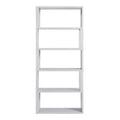 70.75" Montalva 5 Shelf Bookcase White Oak - HOMES: Inside + Out: Farmhouse Style, Open Back Design