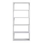 70.75" Montalva 5 Shelf Bookcase White Oak - HOMES: Inside + Out: Farmhouse Style, Open Back Design
