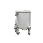 Coiffeuse Versailles 67 po Blanc cassé - Acme Furniture : d'inspiration européenne, 7 tiroirs, sans miroir