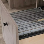 Bureau informatique chêne de Laurel - Sauder