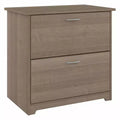 Cabot 2 Drawer File Cabinet Ash Gray - Bush Furniture: Transitional Style, Open-Safe Drawers, MDF Laminate