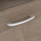 Classeur à 2 tiroirs Cabot Gris cendré - Bush Furniture : Style de transition, Tiroirs à ouverture sûre, MDF stratifié