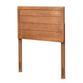 Twin Seren Wood Headboard Walnut - Baxton Studio: Sturdy, Inset Paneling, Bedroom Furniture
