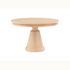 Table piédestal à plateau rond de 52 pouces