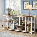 Console extensible de 70,9 pouces avec rangement, table d'entrée à 3 niveaux pour couloir