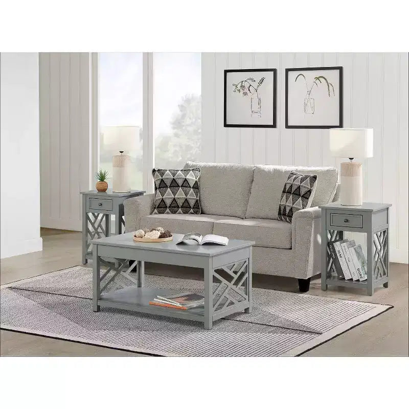36 tables basses Middlebury et 2 tables d'appoint - Meubles Alaterre