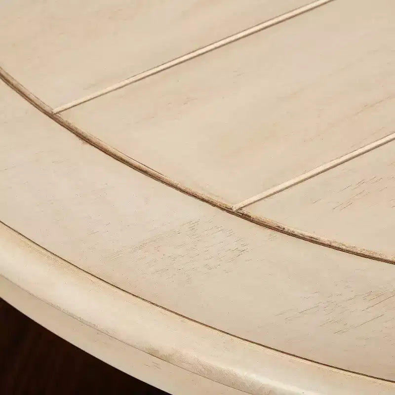 Ensemble de salle à manger Buylateral 5 pièces sur pied en bois massif style ferme Vintner