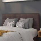 Tête de lit capitonnée en tissu Lennox de Flash Furniture