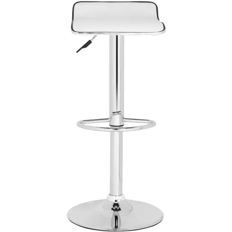 Chaunda Swivel Bar Stool - FOX7517 - White - Safavieh Couture