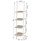 56 Designs2Go Étagère à échelle à 4 niveaux - Breighton Home