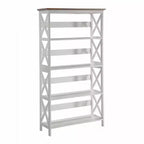 60 Oxford 5 Tier Bookcase - Breighton Home