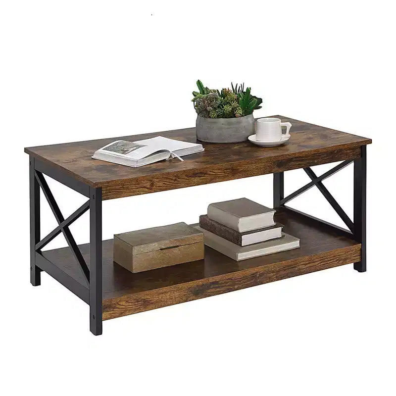 Table basse Xavier Breighton Home avec étagère