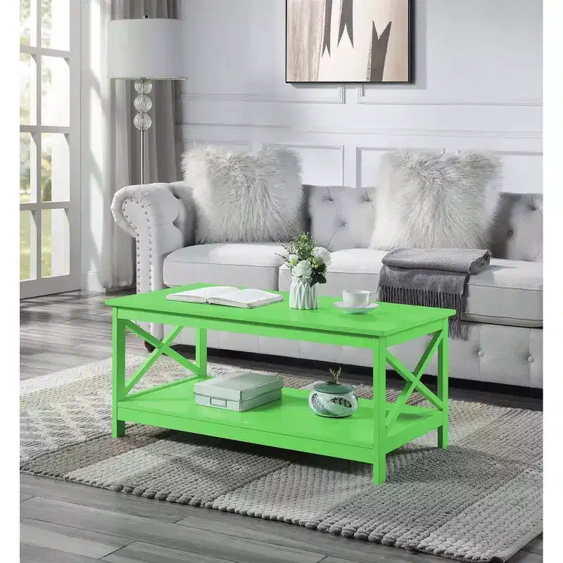 Table basse Xavier Breighton Home avec étagère