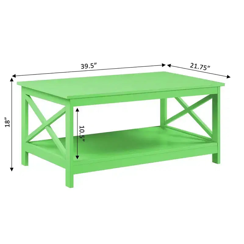 Table basse Xavier Breighton Home avec étagère