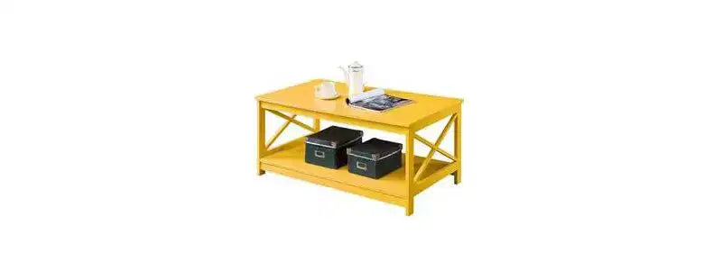 Table basse Xavier Breighton Home avec étagère