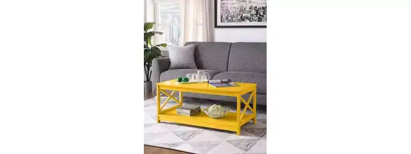 Table basse Xavier Breighton Home avec étagère