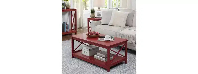 Table basse Xavier Breighton Home avec étagère