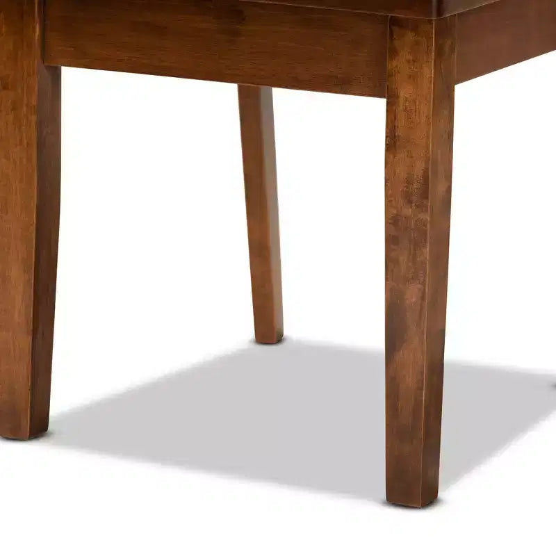 Lot de chaises de salle à manger Caron en bois - Baxton Studio