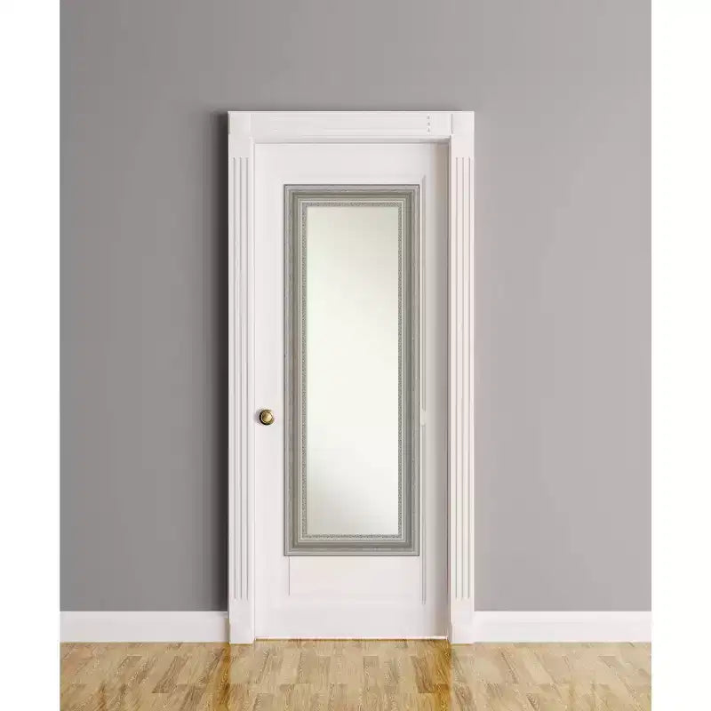Miroir de porte pleine longueur encadré Amanti Art, 20 x 54, pour salon