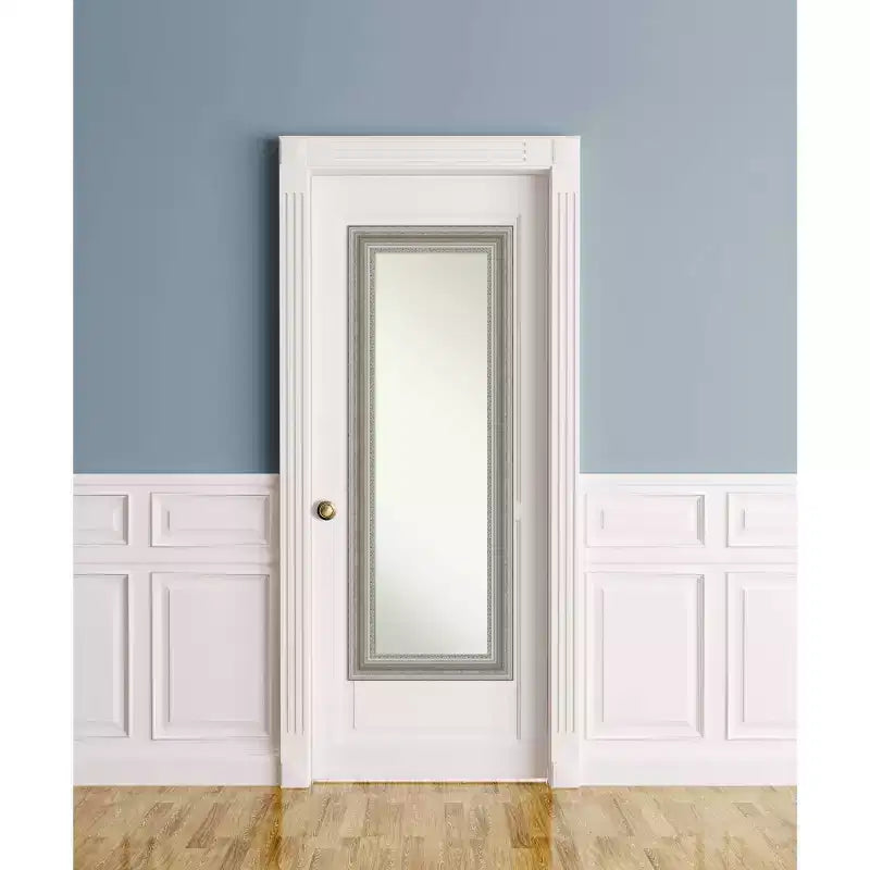 Miroir de porte pleine longueur encadré Amanti Art, 20 x 54, pour salon