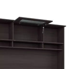 Bureau d'ordinateur d'angle 60W Cabot avec huche - Bush Furniture