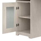 Bureau d'ordinateur d'angle 60W Cabot avec huche - Bush Furniture