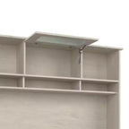 Bureau d'ordinateur d'angle 60W Cabot avec huche - Bush Furniture