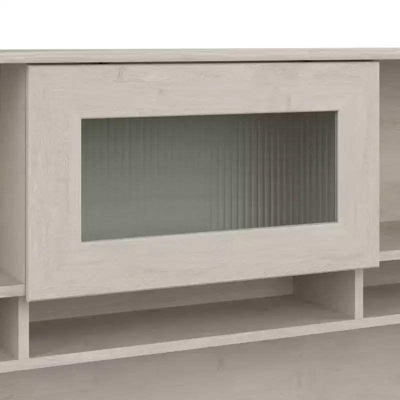 Bureau d'ordinateur d'angle 60W Cabot avec huche - Bush Furniture
