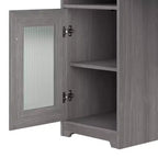 Bureau d'ordinateur d'angle 60W Cabot avec huche - Bush Furniture