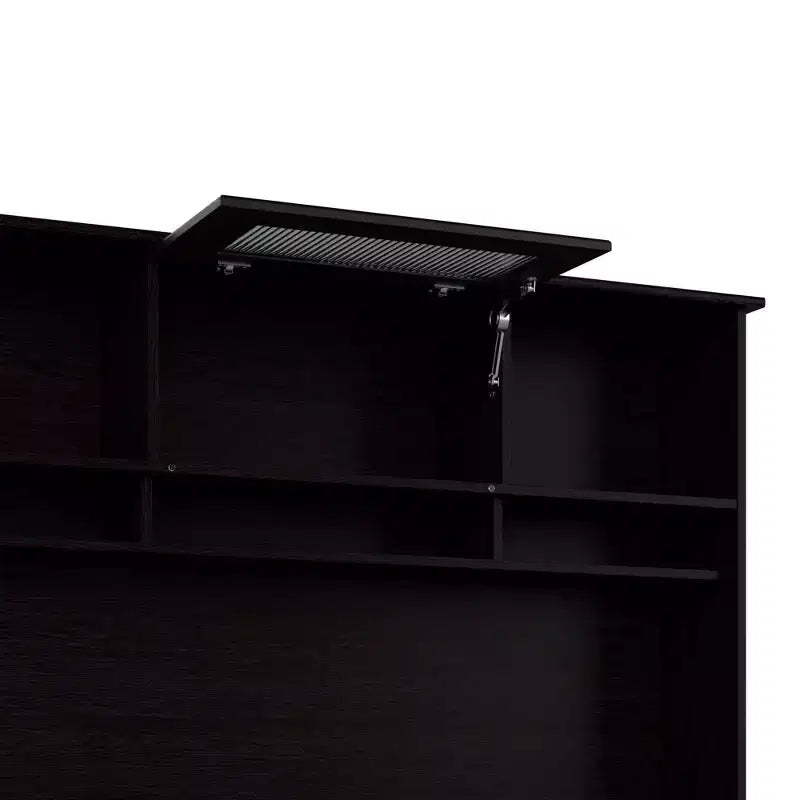 Bureau d'ordinateur d'angle 60W Cabot avec huche - Bush Furniture