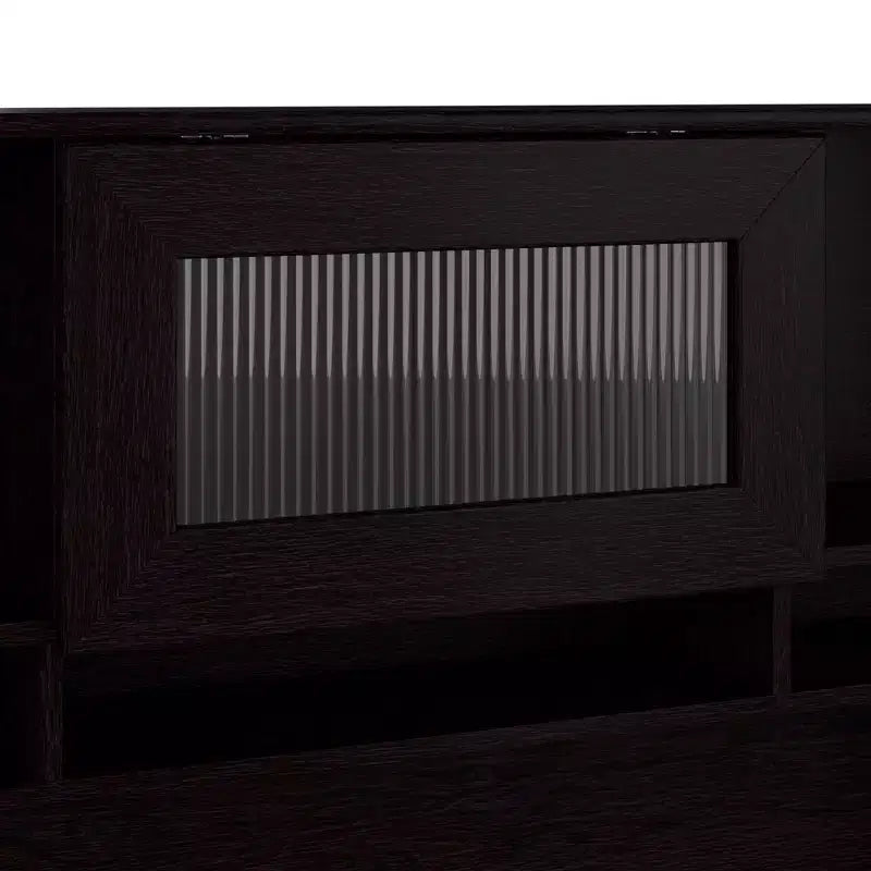 Bureau d'ordinateur d'angle 60W Cabot avec huche - Bush Furniture