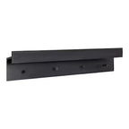 36 x 7.5 x 4.5 Levie Wood Wall Shelf Ledge with Knobs - Kate & Laurel All Things Decor