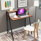 Costway Bureau informatique à 2 niveaux, table d'ordinateur portable, bureau d'étude, poste de travail pour bureau à domicile