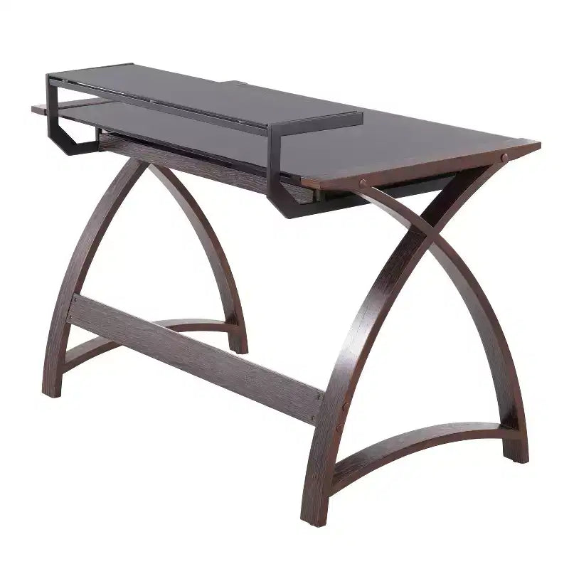 Bureau d'ordinateur moderne du milieu du siècle Bentley - LumiSource