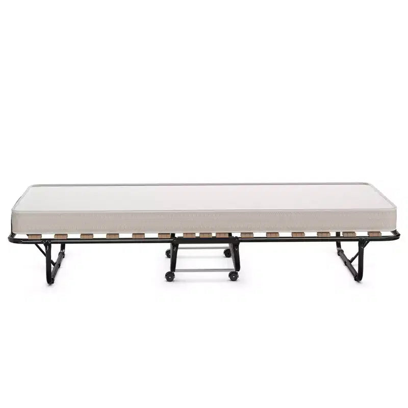 Lit d'appoint pliant Costway avec matelas en mousse à mémoire de forme pour invité supplémentaire