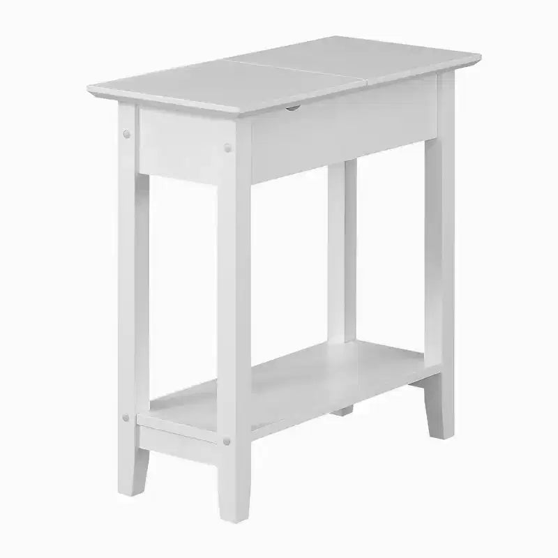 Table d'appoint relevable American Heritage avec station de charge et étagère - Breighton Home
