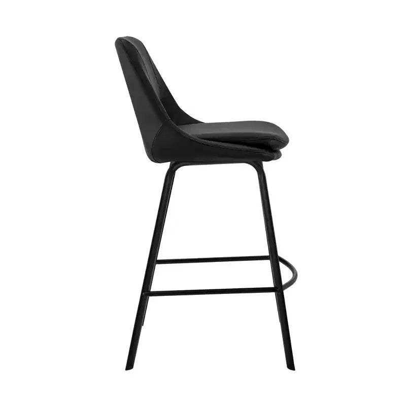 Tabouret de bar pivotant Carise 30 po en similicuir – Armen Living