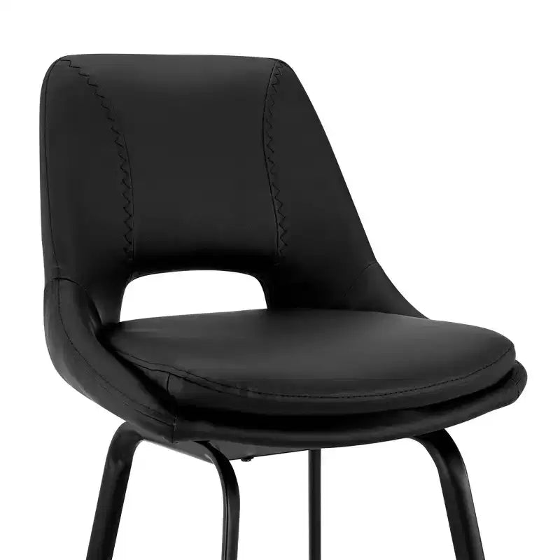 Tabouret de bar pivotant Carise 30 po en similicuir – Armen Living