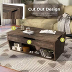 24/7 Magasin À Domicile Table Basse Relevable Hadrien