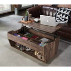 24/7 Magasin À Domicile Table Basse Relevable Hadrien