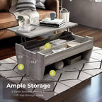 24/7 Magasin À Domicile Table Basse Relevable Hadrien
