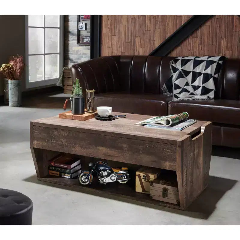 24/7 Magasin À Domicile Table Basse Relevable Hadrien