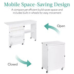 Table et bureau pour machine à coudre Best Choice Products avec rangement et tiroirs pour loisirs créatifs