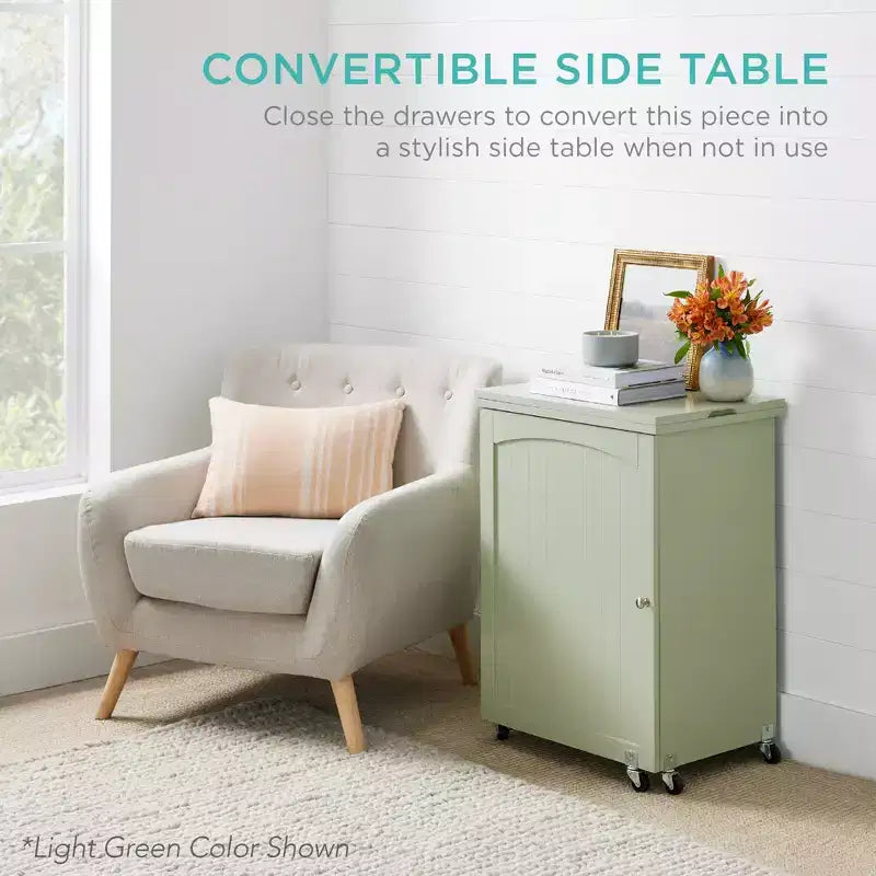 Table et bureau pour machine à coudre Best Choice Products avec rangement et tiroirs pour loisirs créatifs