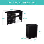 Table et bureau pour machine à coudre Best Choice Products avec rangement et tiroirs pour loisirs créatifs