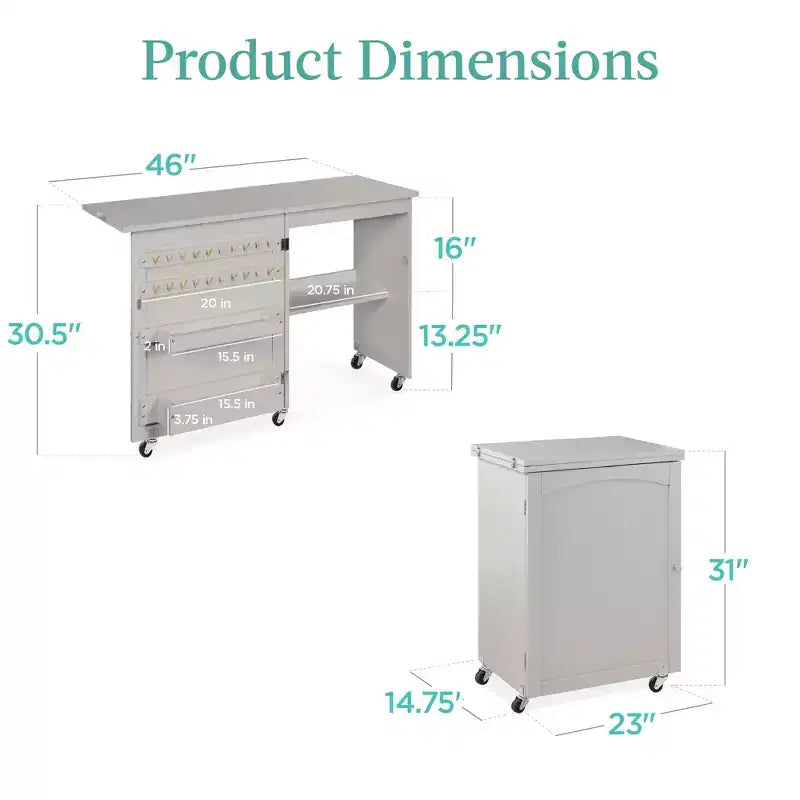 Table et bureau pour machine à coudre Best Choice Products avec rangement et tiroirs pour loisirs créatifs