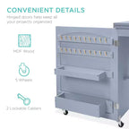 Table et bureau pour machine à coudre Best Choice Products avec rangement et tiroirs pour loisirs créatifs