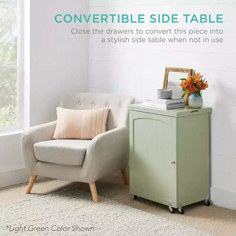 Table et bureau pour machine à coudre Best Choice Products avec rangement et tiroirs pour loisirs créatifs