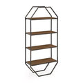 Adela Wood/Metal Decorative Wall Shelf - Kate & Laurel All Things Decor